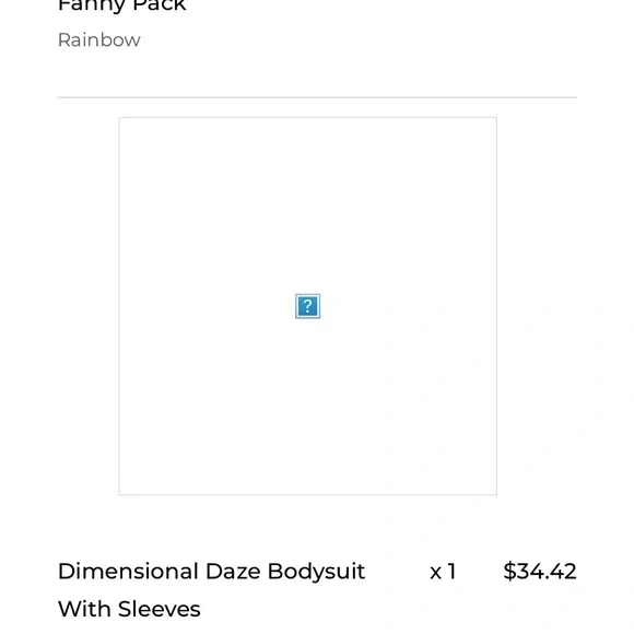 Demensional Daze bodysuit & sleeves - Picture 4 of 4